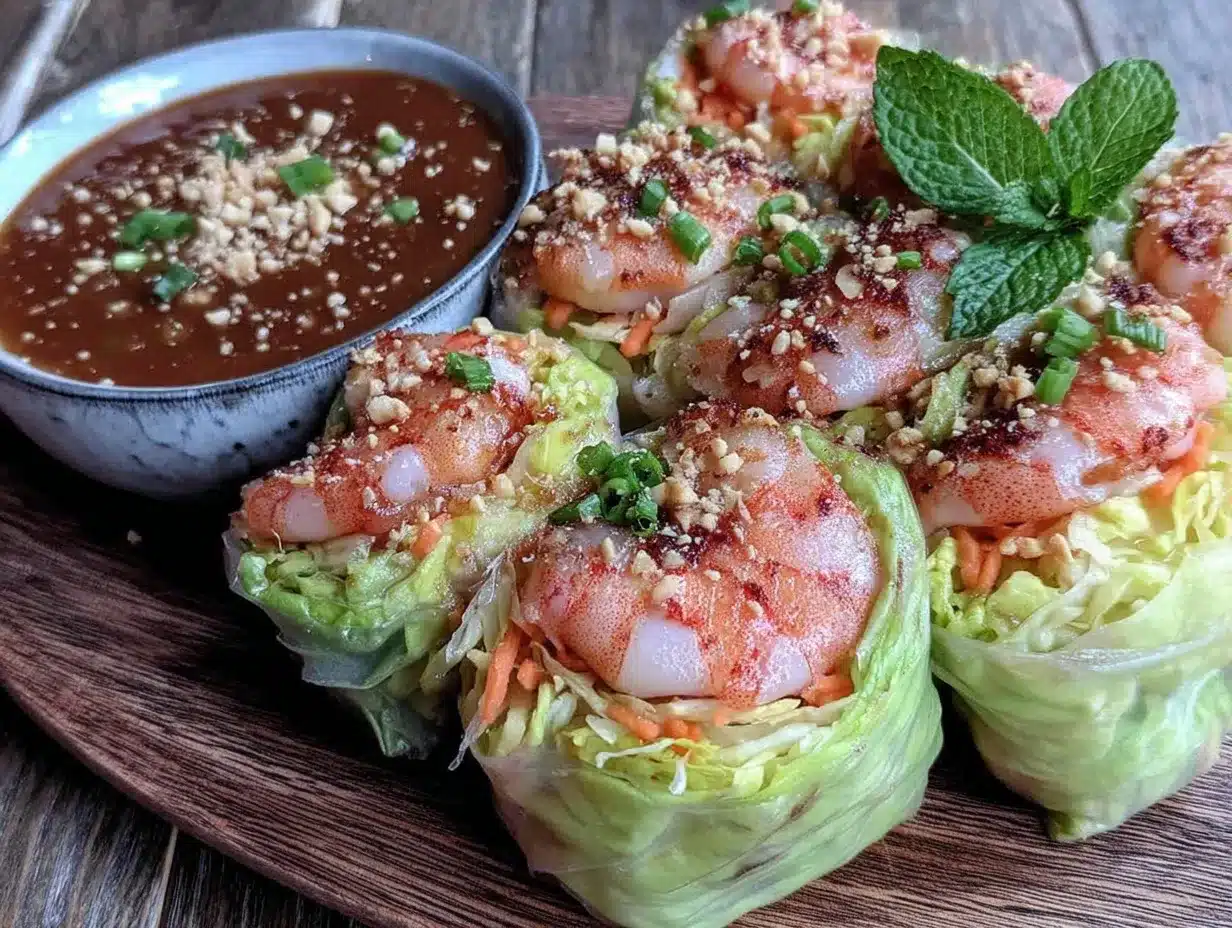 fresh vietnamese summer rolls preparation steps