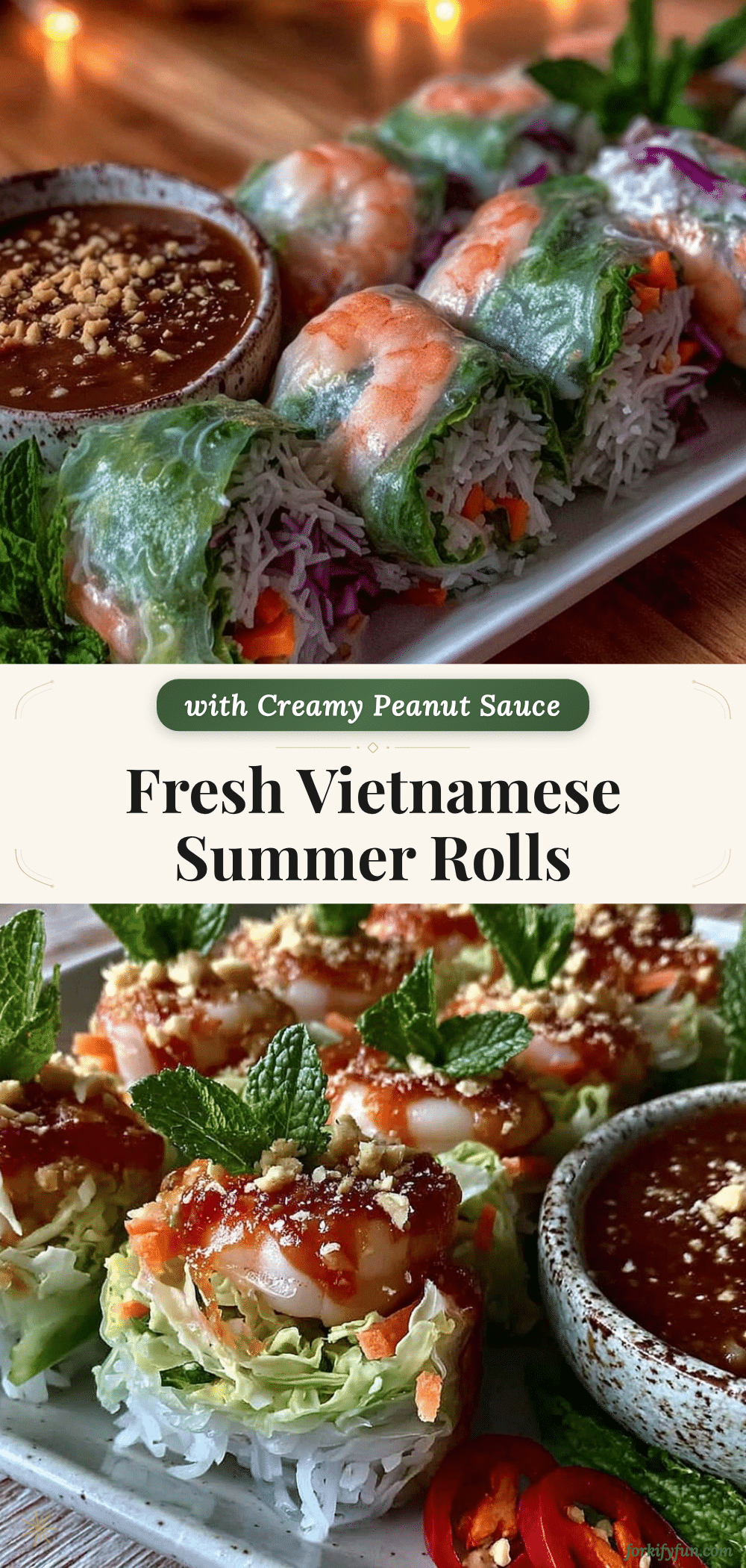 fresh vietnamese summer rolls recipe