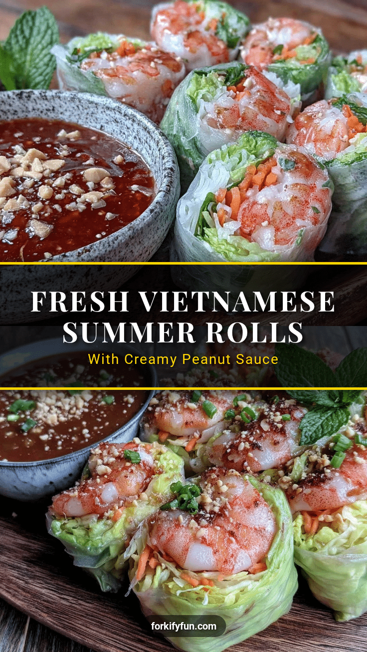 fresh vietnamese summer rolls recipe