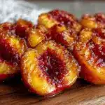 frozen fresh peaches recipe - featured image