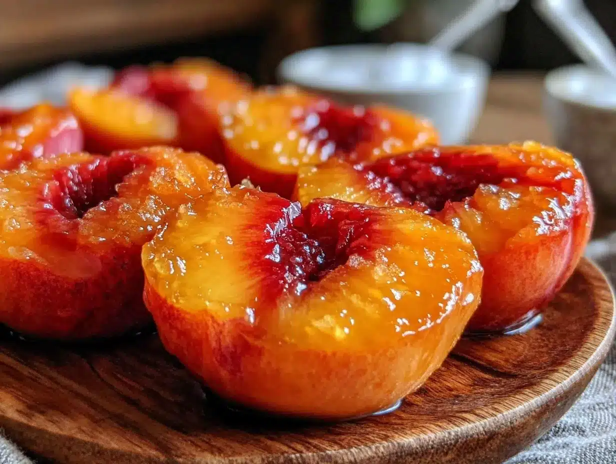 frozen fresh peaches recipe preparation steps