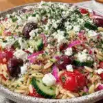 Greek Orzo Salad - featured image