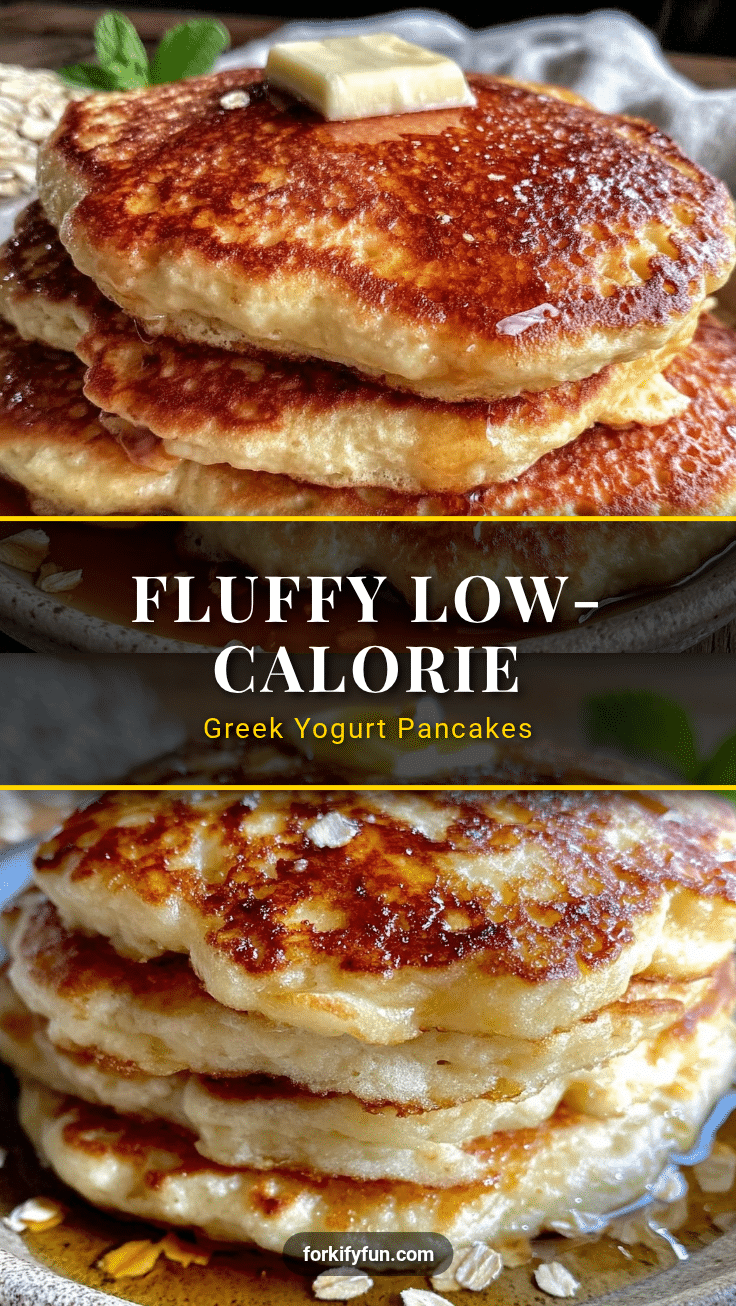 Greek yogurt pancakes recipe