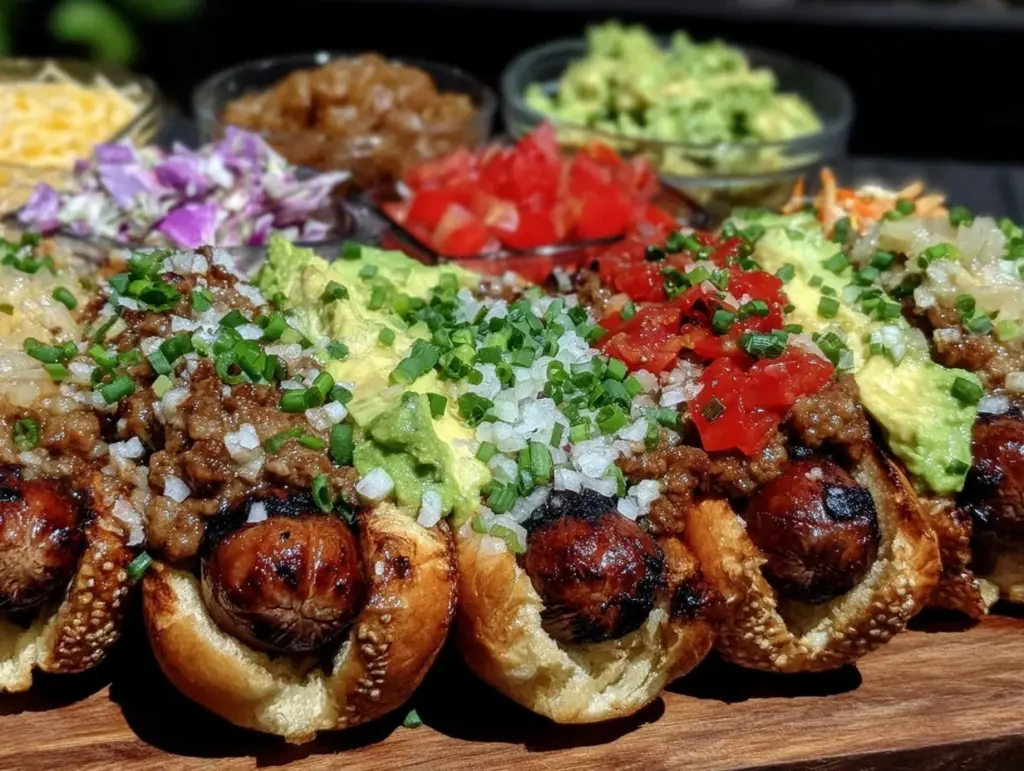 grilled hot dog bar - featured image