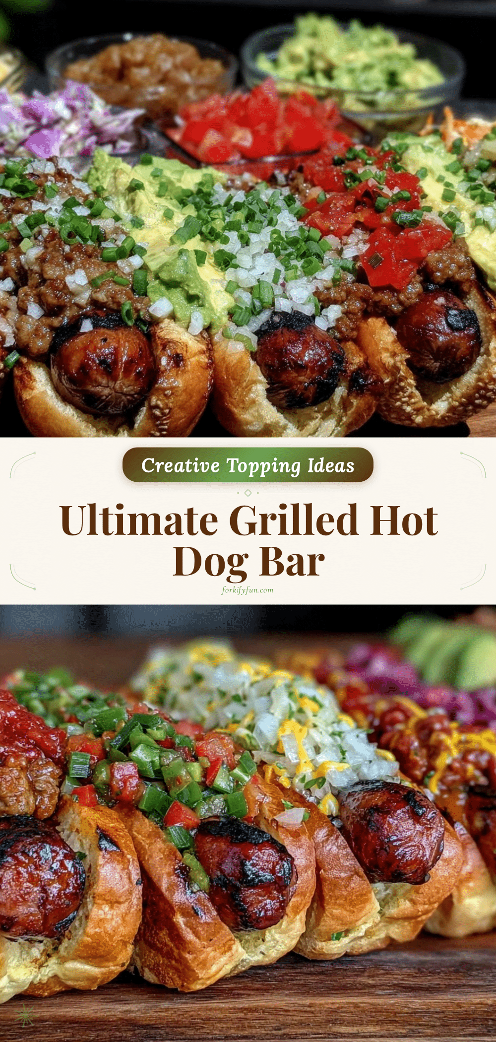 grilled hot dog bar recipe