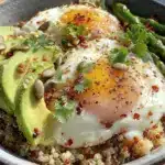healthy high-protein breakfast bowl - featured image