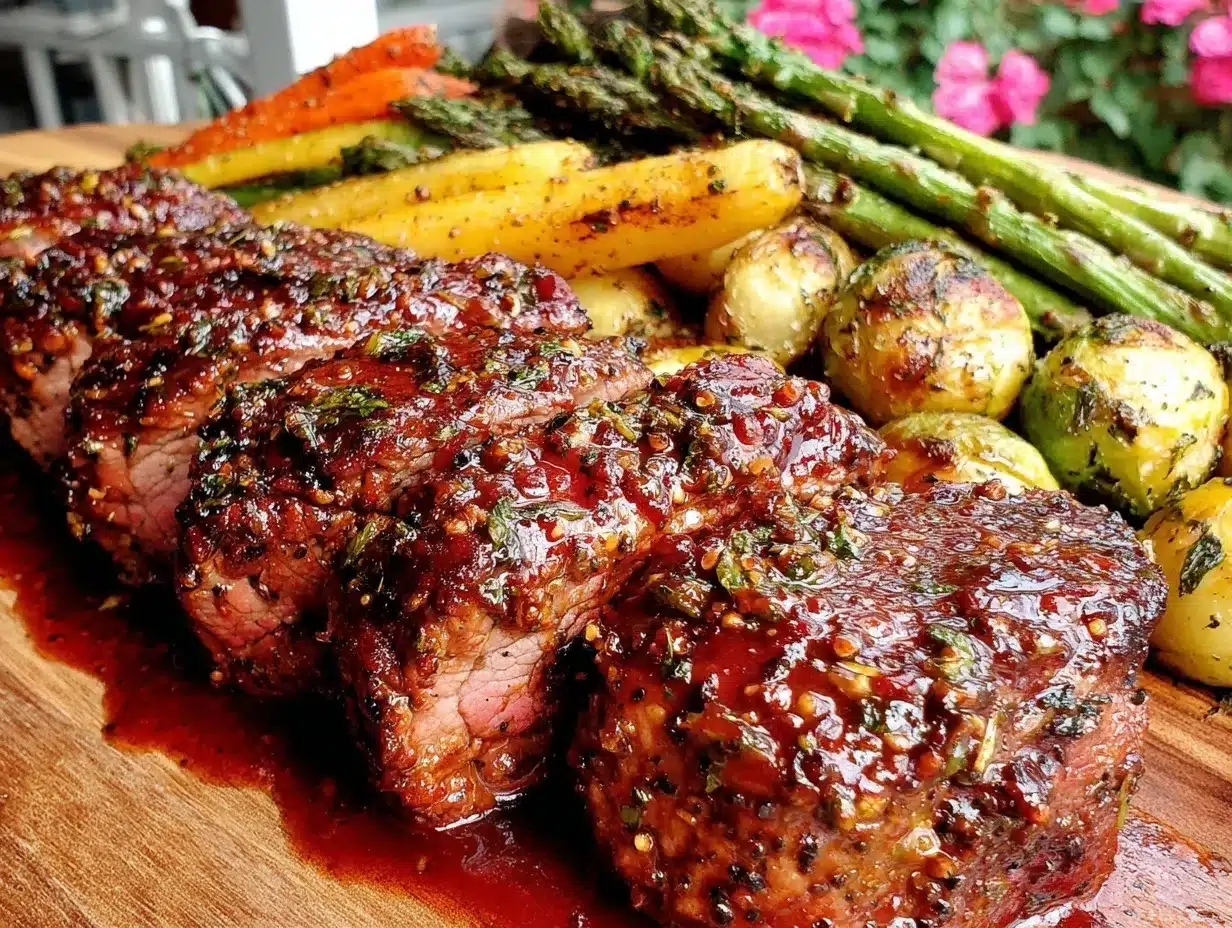 honey balsamic pork tenderloin preparation steps