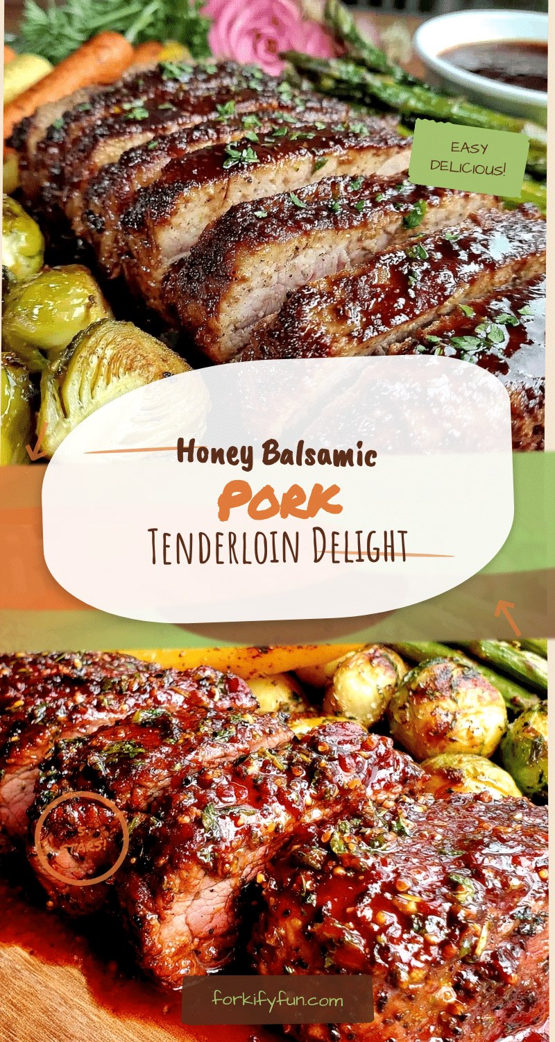honey balsamic pork tenderloin recipe