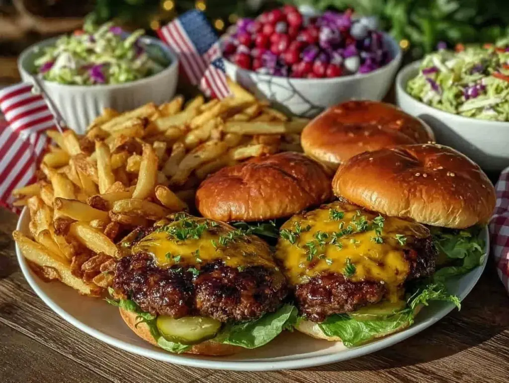 july 4th party feast - featured image