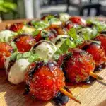 patriotic caprese skewers - featured image