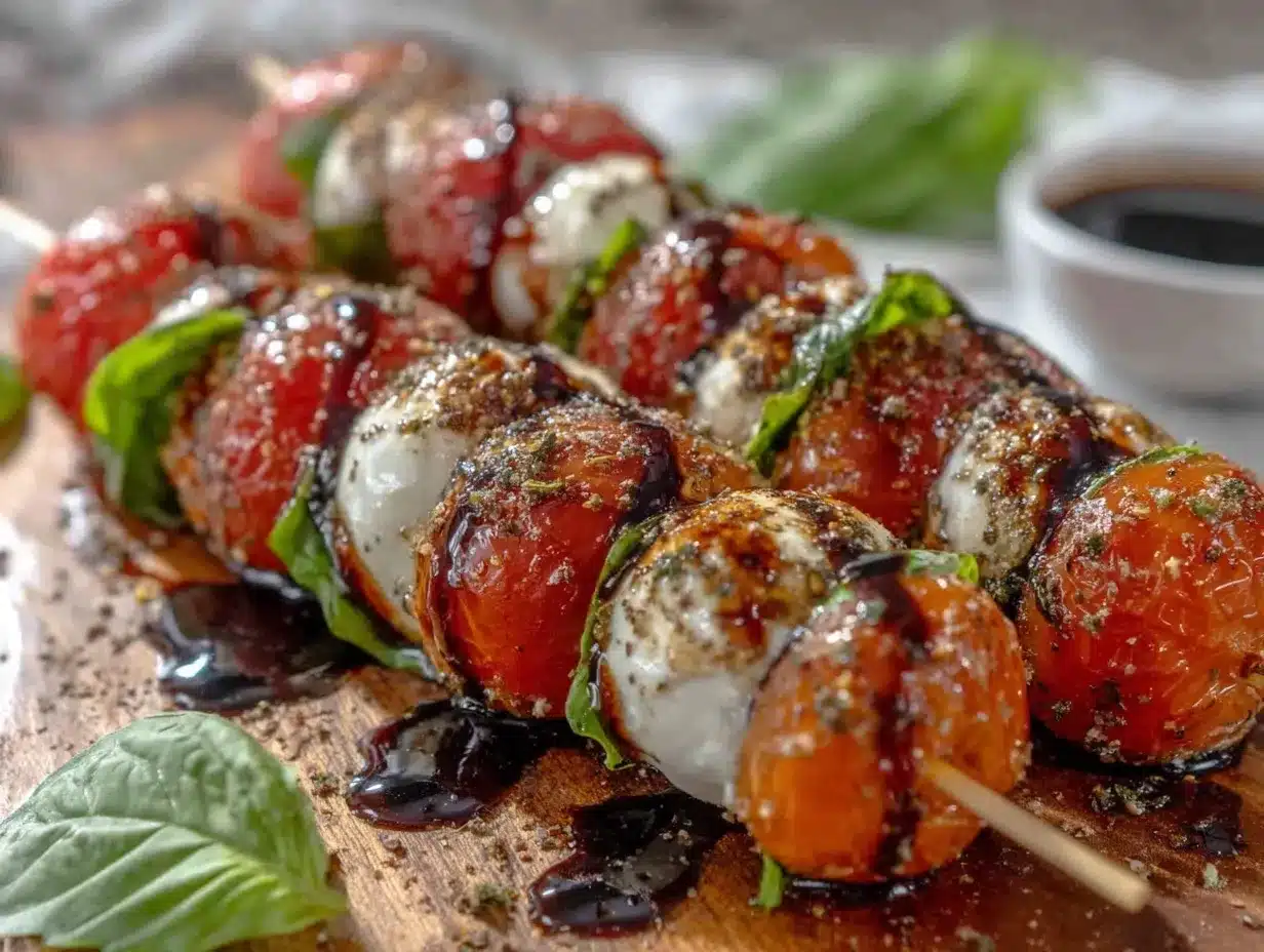 patriotic caprese skewers preparation steps
