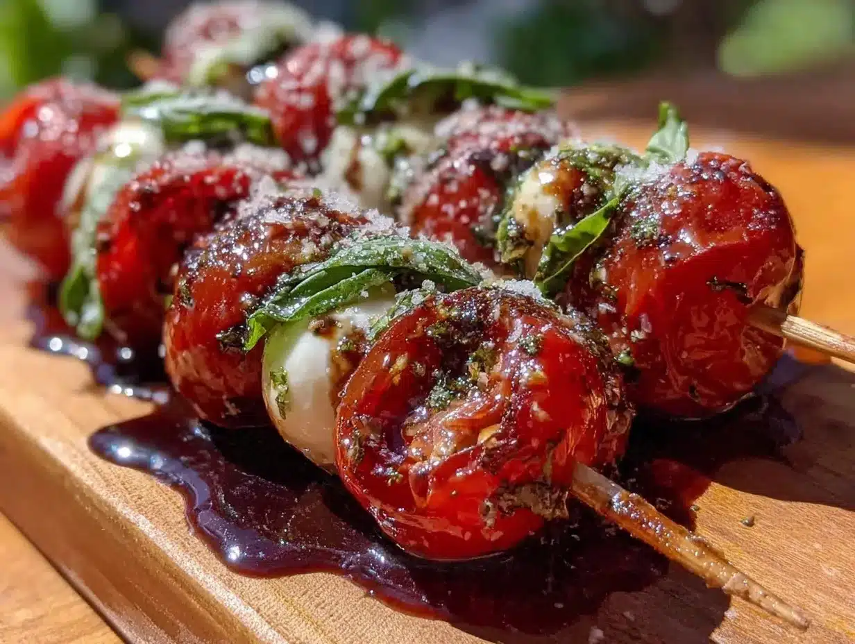patriotic caprese skewers preparation steps