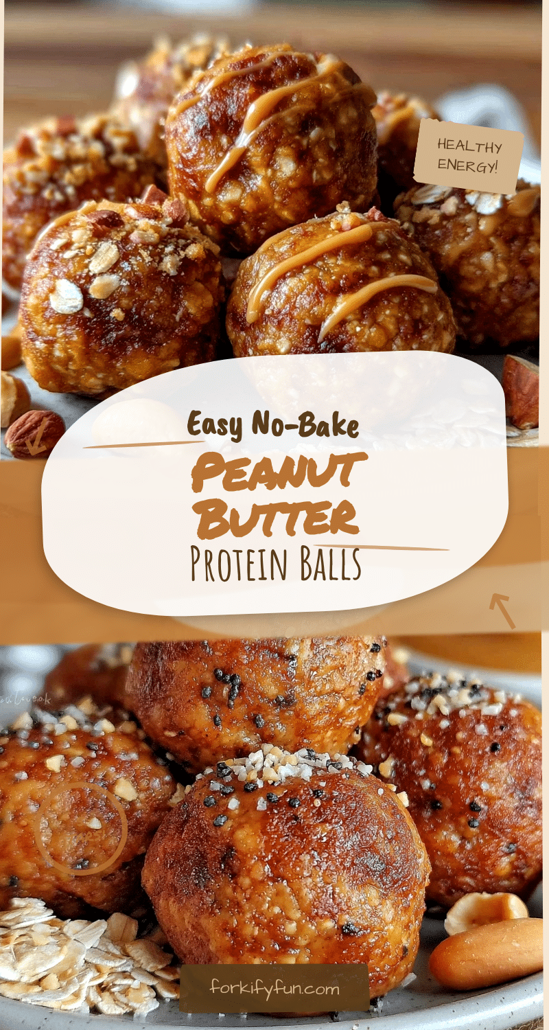 peanut butter protein energy balls recipe