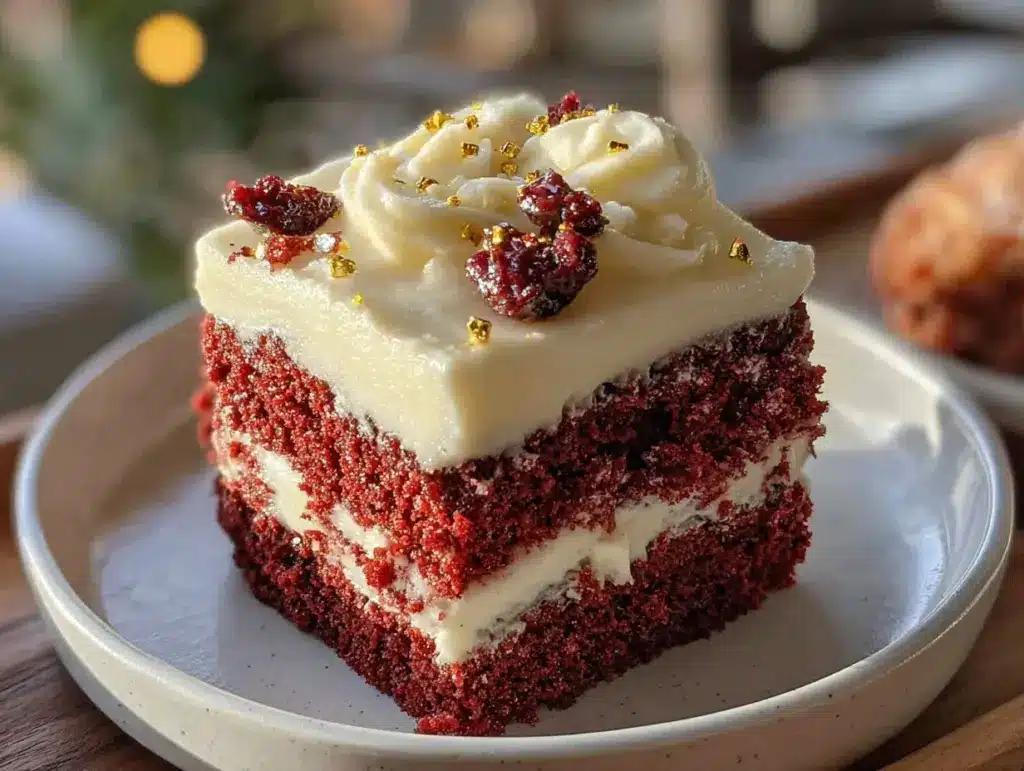 perfect red velvet flag cake - featured image