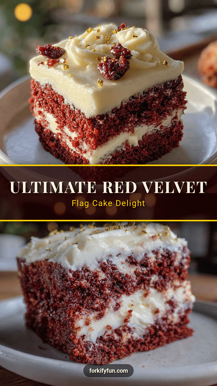 perfect red velvet flag cake recipe