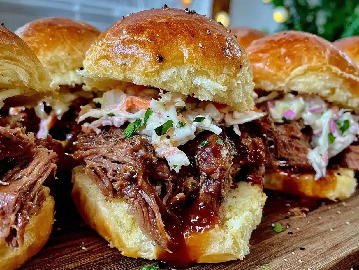 pulled pork sliders preparation steps