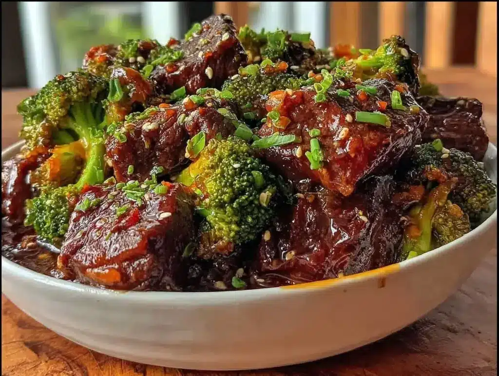 quick beef and broccoli stir fry - featured image