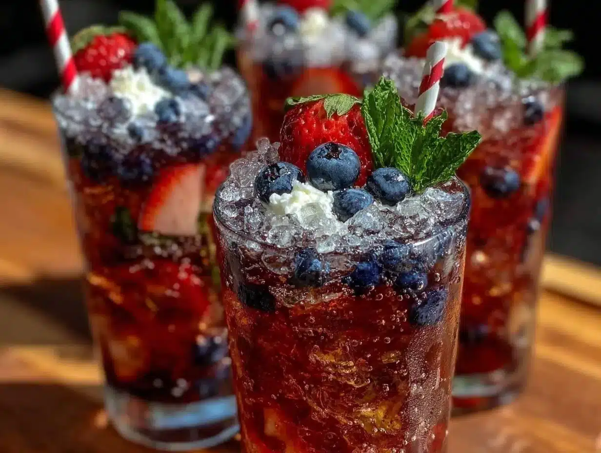 refreshing fourth of july drinks preparation steps