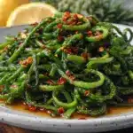 sautéed garlic scapes - featured image