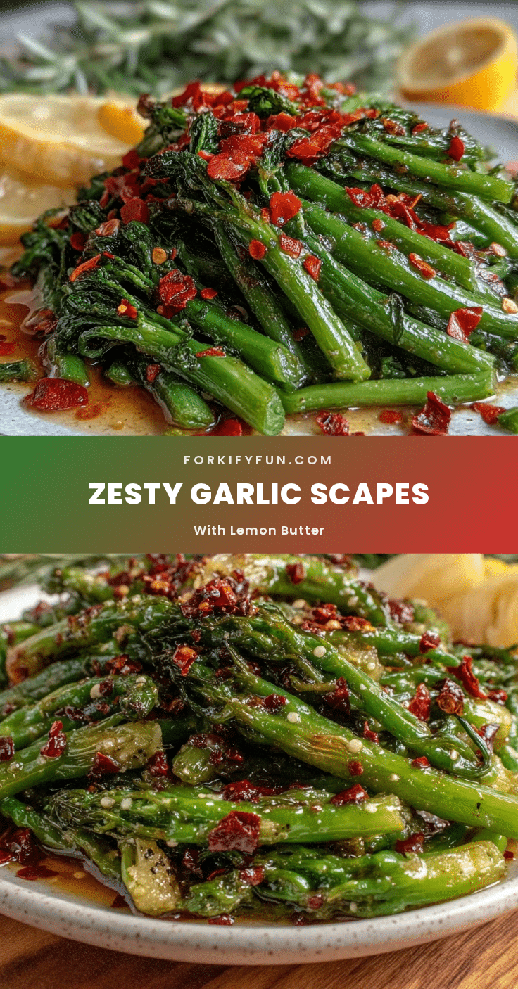sautéed garlic scapes recipe