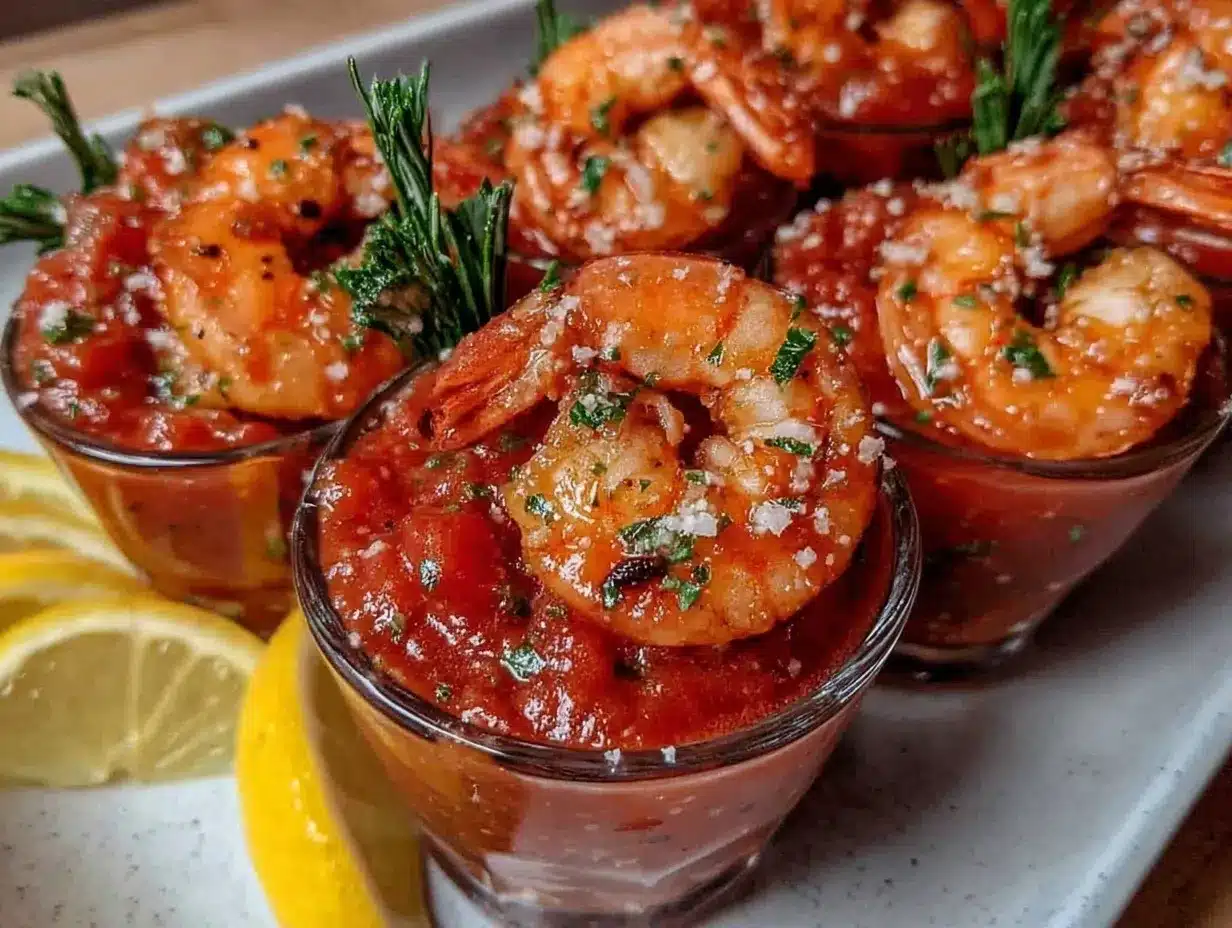shrimp cocktail shooters preparation steps