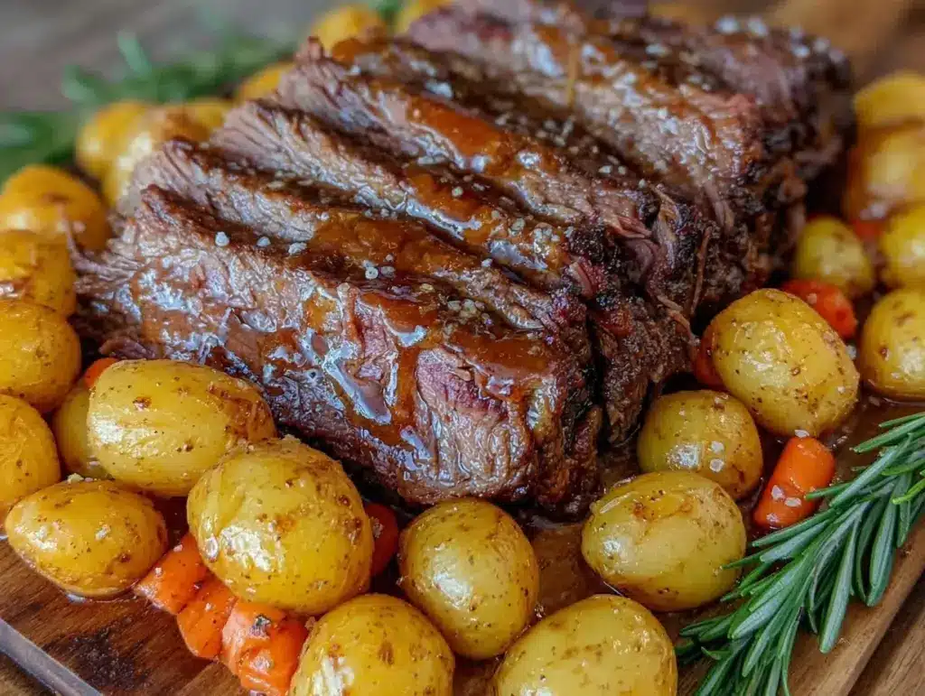 slow cooker pot roast - featured image