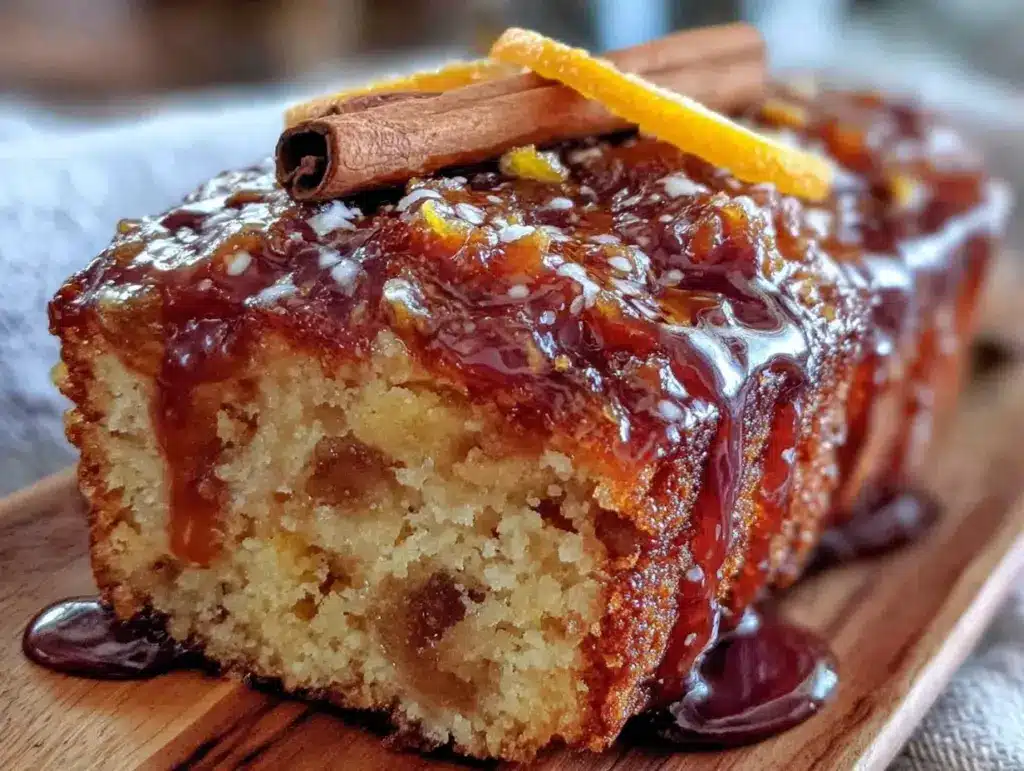 smoked bourbon old fashioned cake - featured image