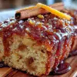 smoked bourbon old fashioned cake - featured image