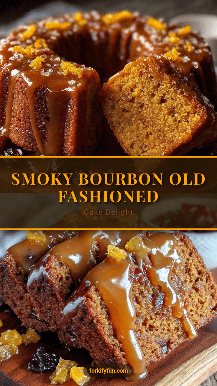 smoked bourbon old fashioned cake recipe