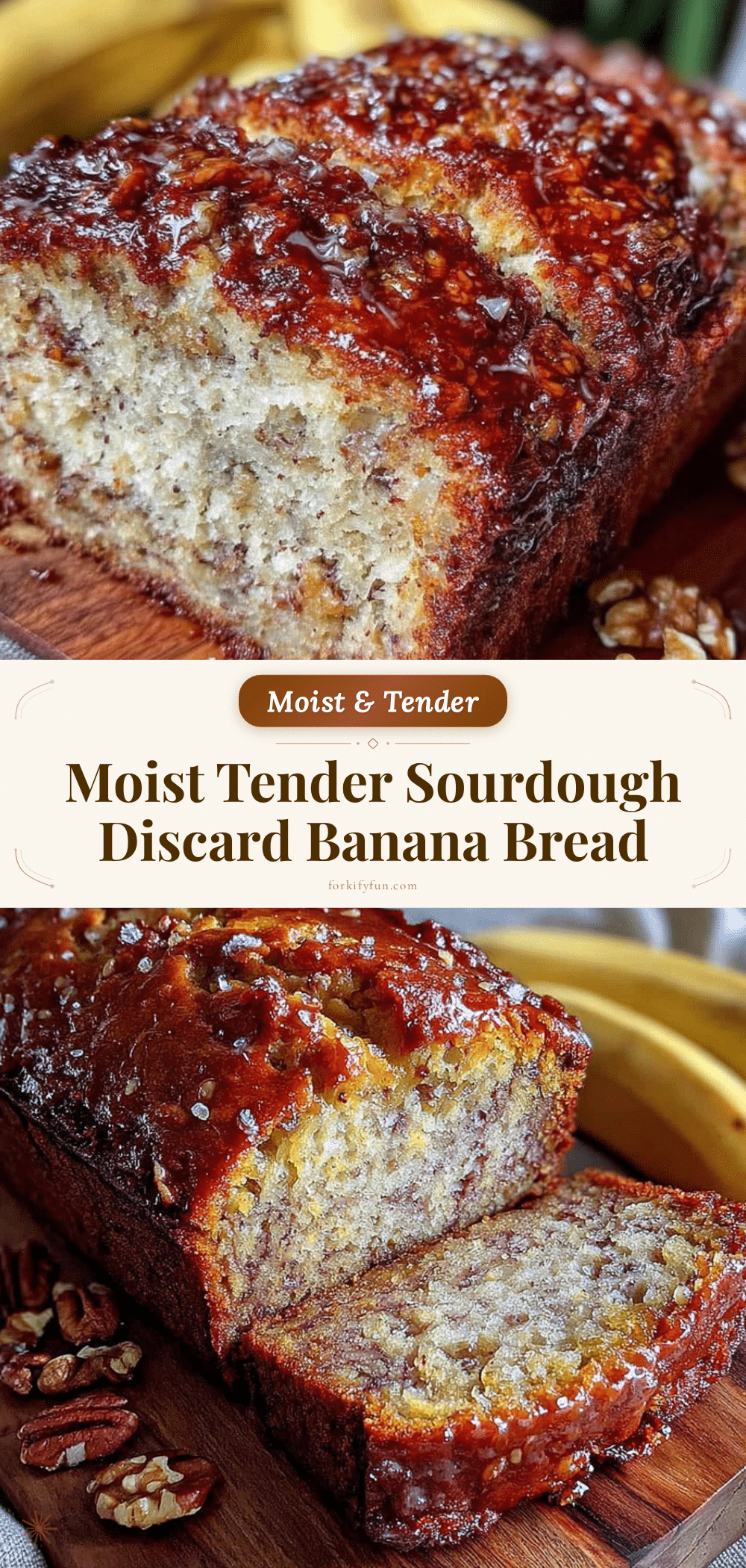 sourdough discard banana bread recipe
