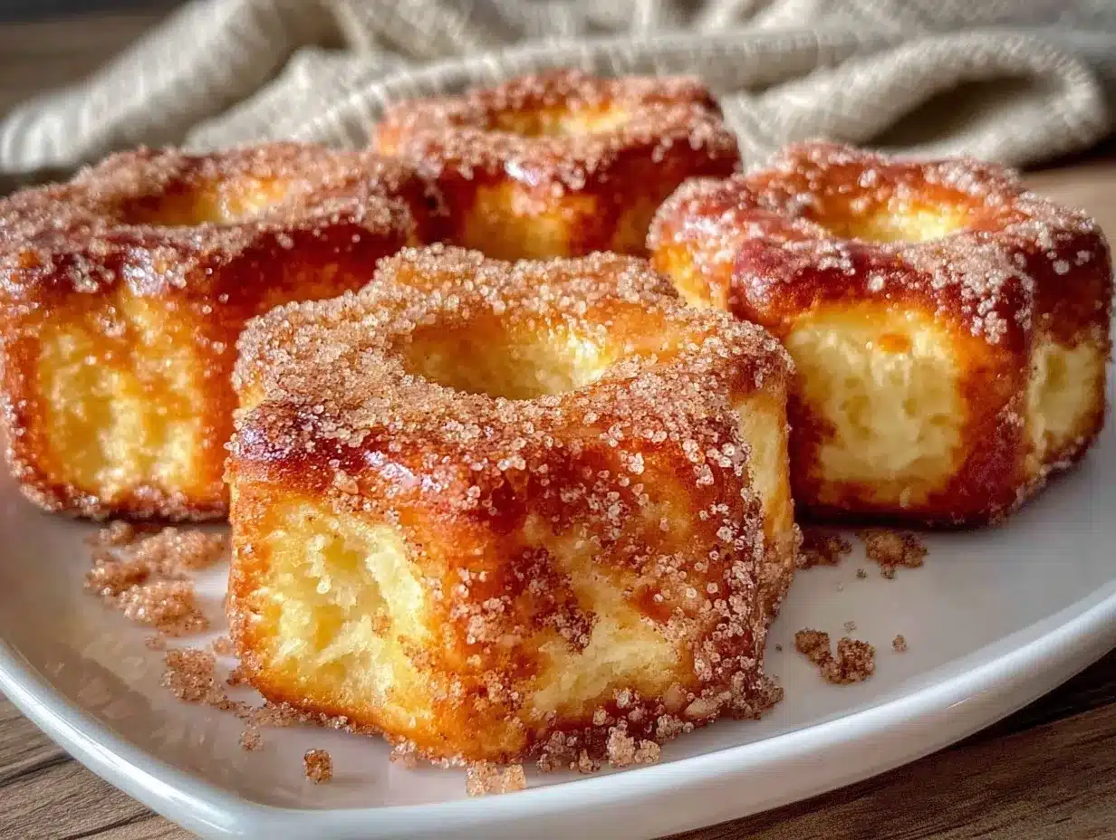 star-shaped cinnamon sugar donuts air fryer preparation steps