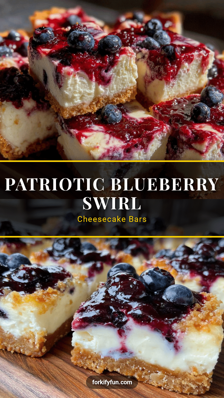 star-spangled cheesecake bars recipe