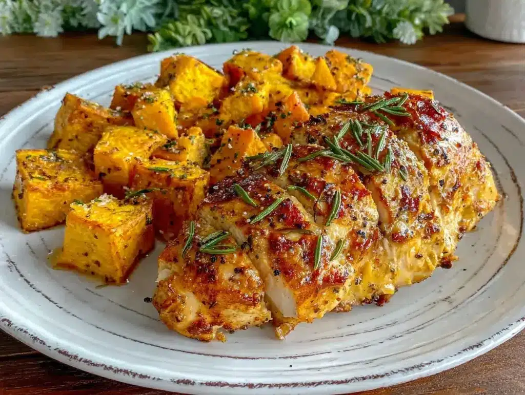tender baked chicken breast - featured image