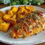 tender baked chicken breast - featured image