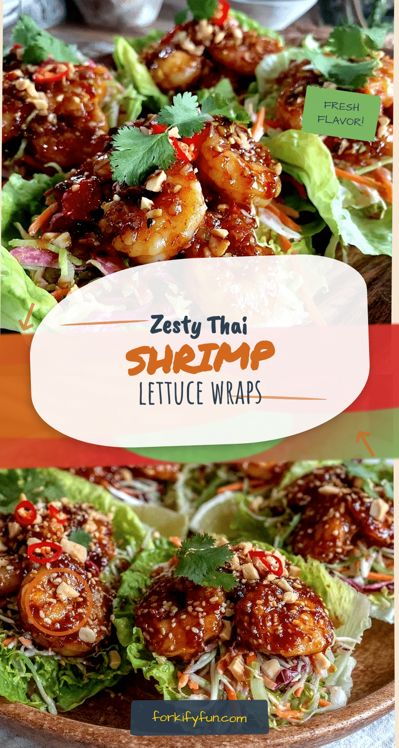thai shrimp lettuce wraps recipe