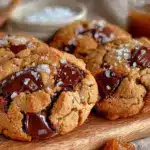 Ultimate Fudgy Brown Butter Chocolate Chip Cookies - featured image