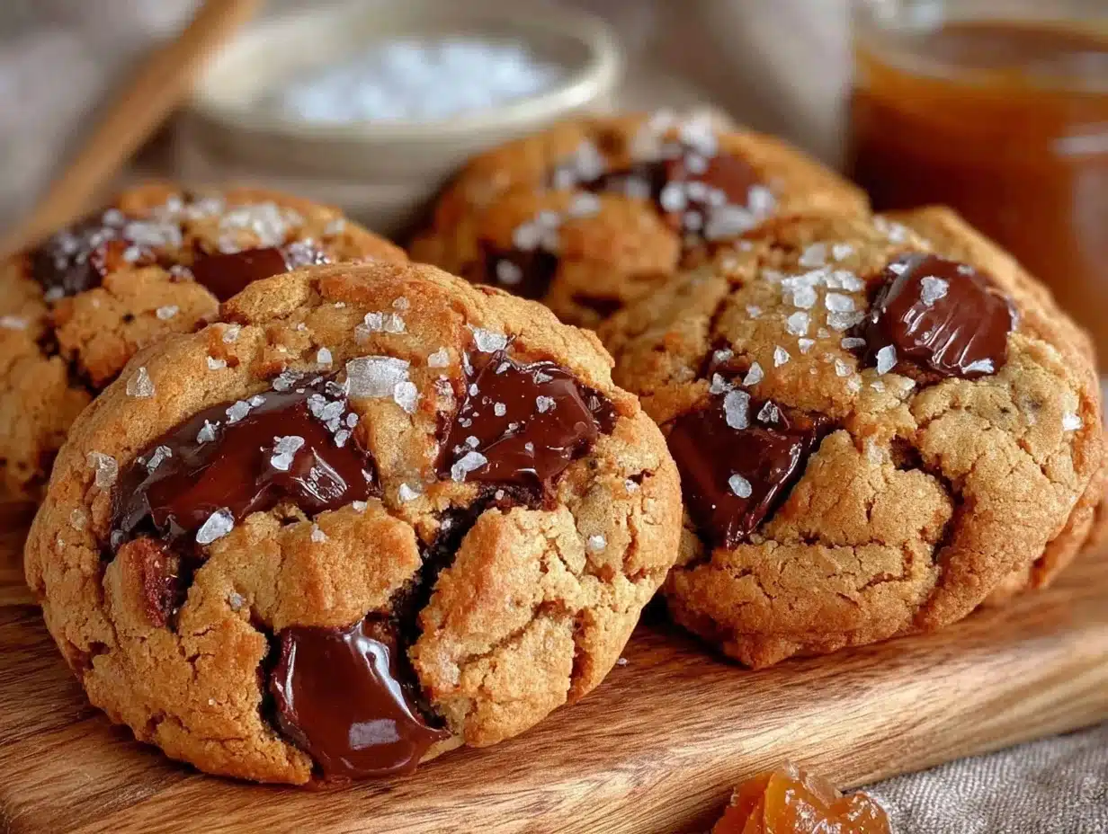 Ultimate Fudgy Brown Butter Chocolate Chip Cookies - featured image