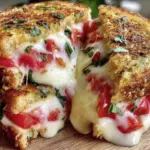 Ultimate Gooey Tomato Basil Caprese Grilled Cheese - featured image