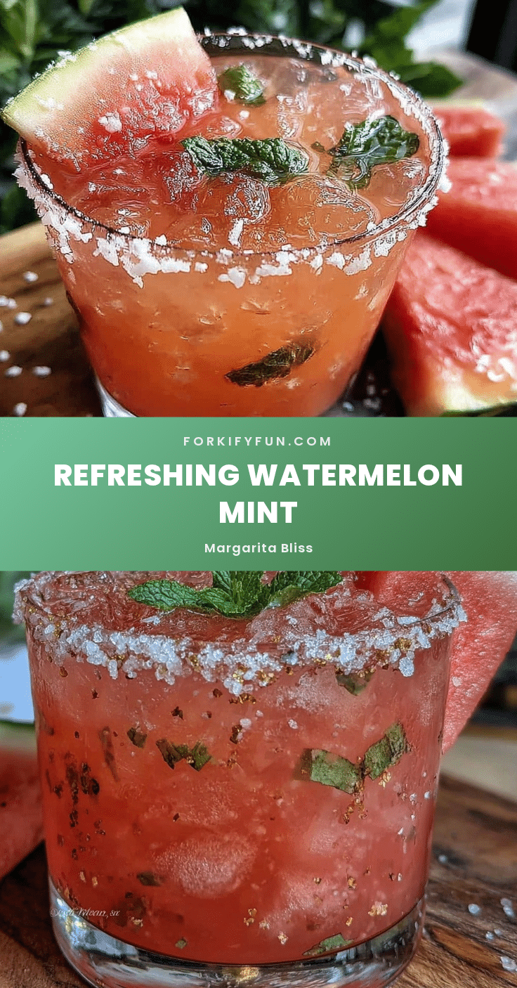 watermelon mint margarita recipe