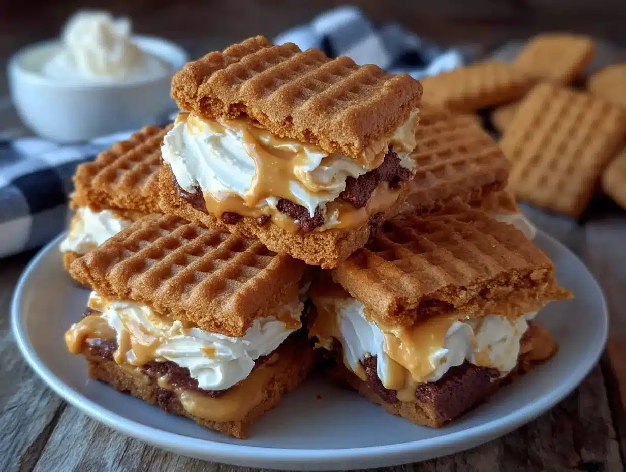 ABC cookie sandwiches preparation steps