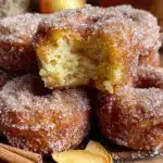 baked spiced apple cider donuts - featured image