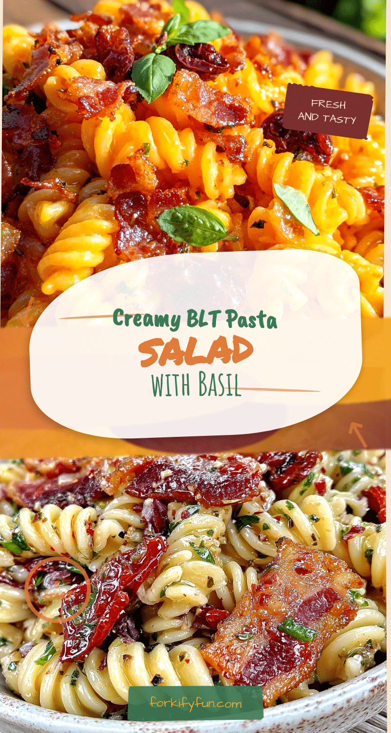 BLT pasta salad recipe