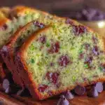 brown butter chocolate chip zucchini bread - featured image