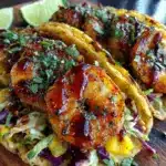 cilantro lime shrimp tacos - featured image