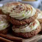 cinnamon sugar zucchini cookies - featured image