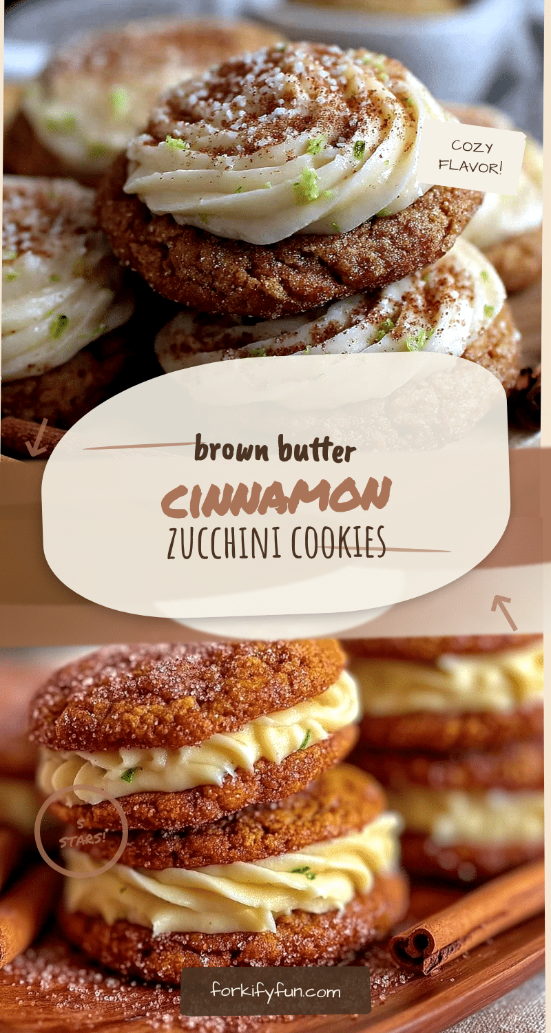cinnamon sugar zucchini cookies recipe