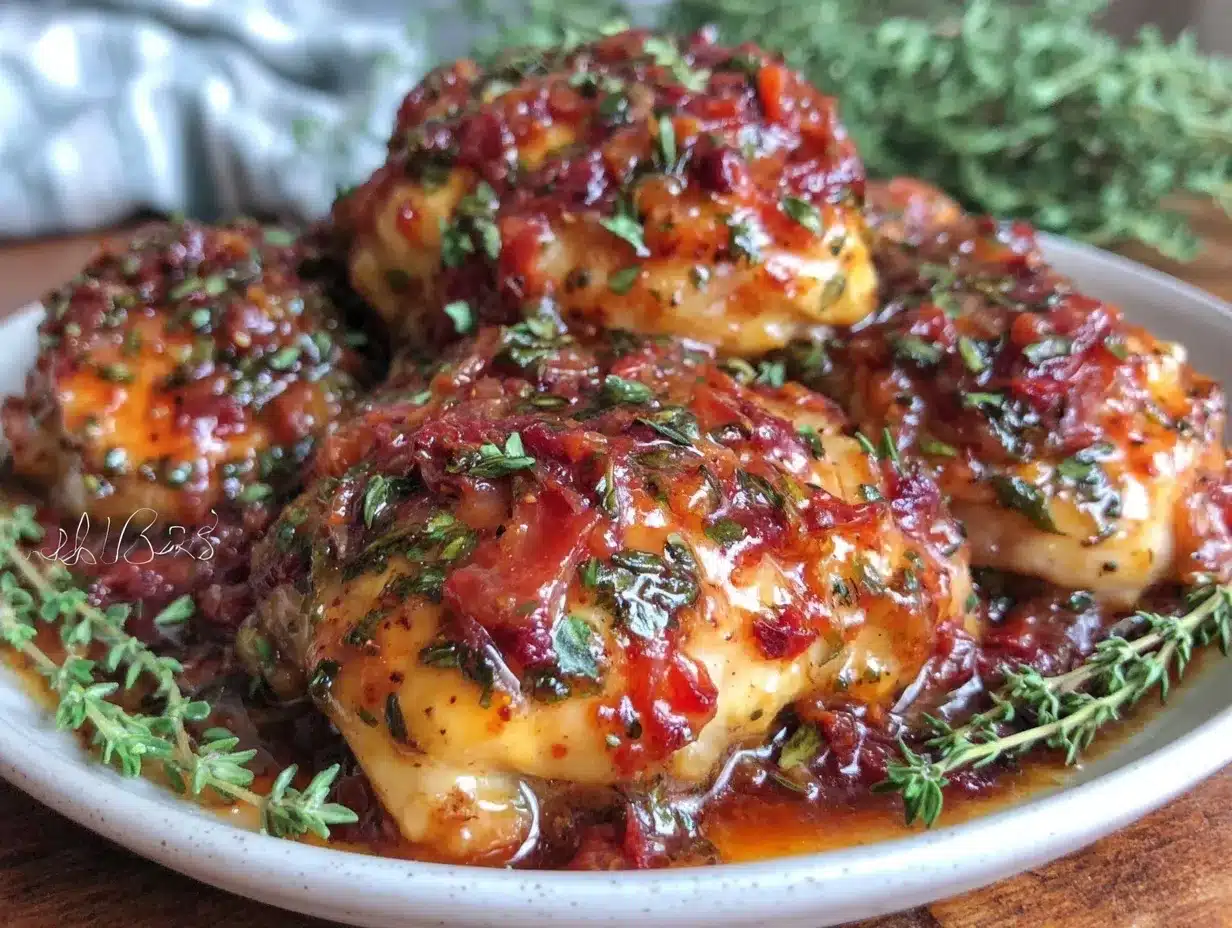 creamy marry me chicken thighs preparation steps
