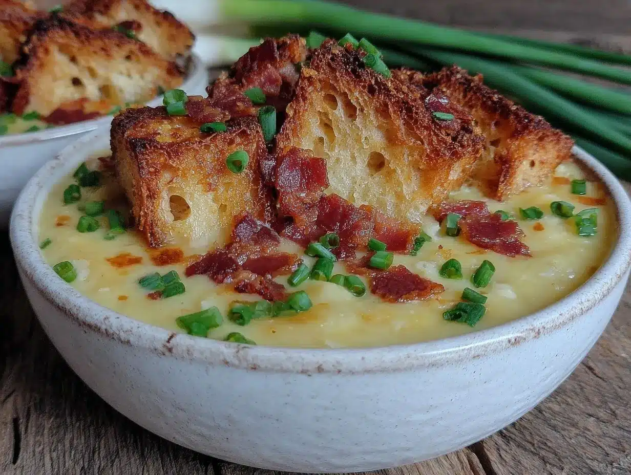 creamy potato leek soup preparation steps
