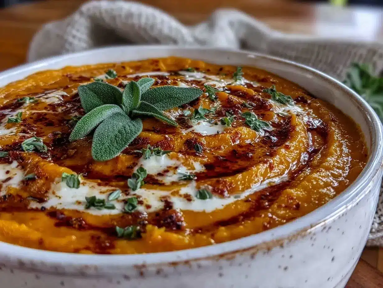 creamy roasted butternut squash soup preparation steps