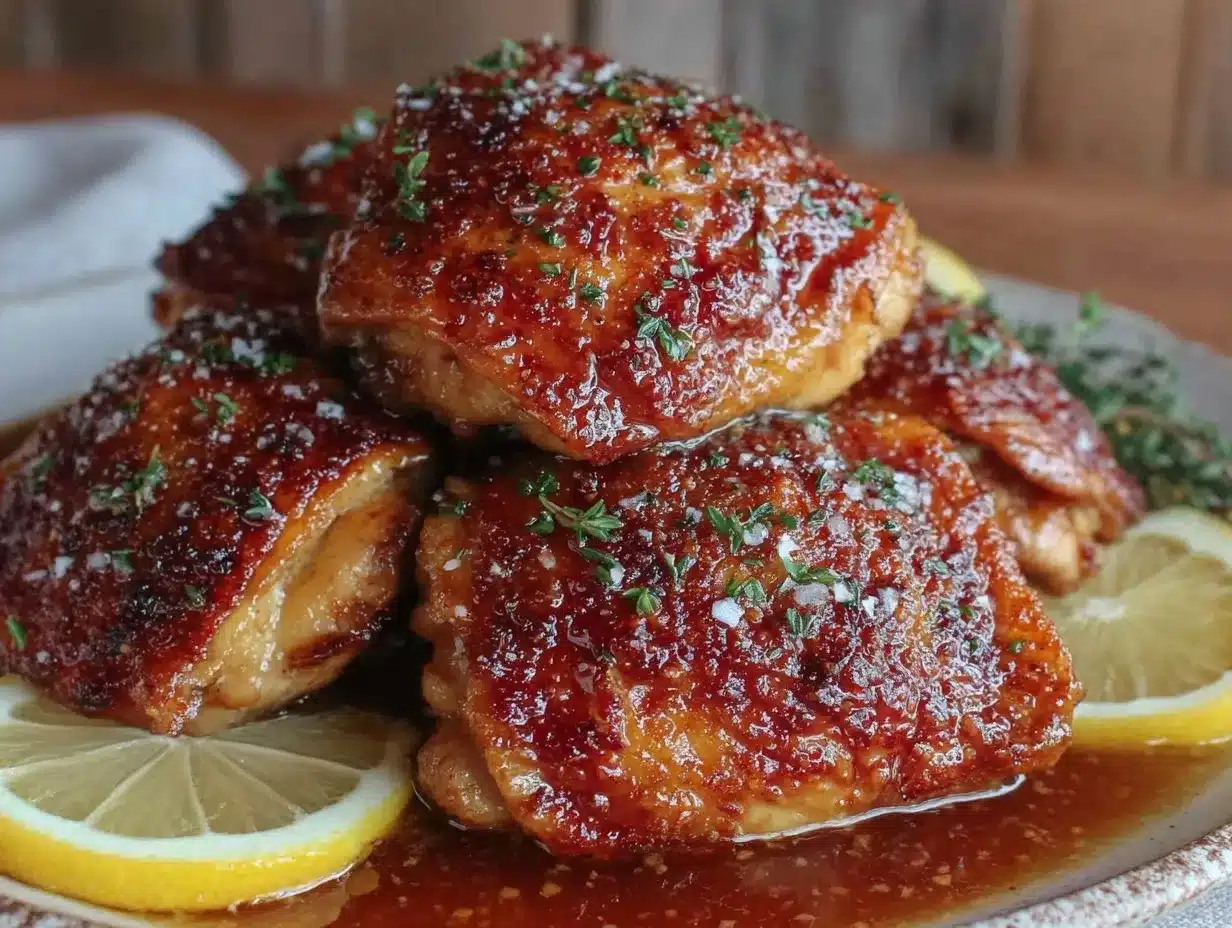 crispy oven-baked chicken thighs preparation steps